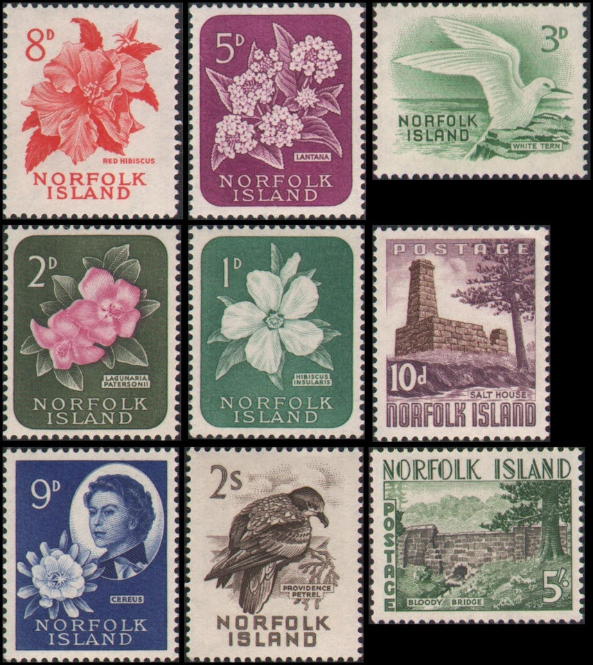 Norfolk Island #29//40 set MNH multi-year issues - Image 1 of 1