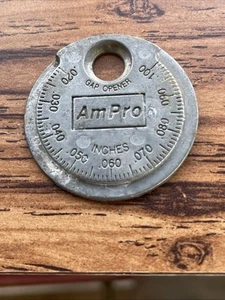 Original Vintage AmPro Zündkerzenspaltwerkzeug AM PRO - Bild 1 von 2