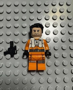 Lego Star Wars Poe Dameron (tuta pilota) minifigure 75242 - Foto 1 di 3