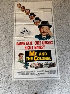 Me and the Colonel Original Large 3 Sheet Movie Poster 41" x 81" (1958) - Picture 1 of 5