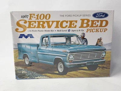 MOEBIUS MODELS 1967 FORD F-100 SERVICE BED 1/25 SCALE MODEL KIT VERY NICE!!!! - Image 1 of 4