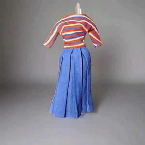 Barbie "An Bordschiff" Fashion Vintage Mattel #1631 rot, weiß, blau Kleidschaden - Bild 1 von 10