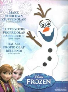 NIP!!! DISNEY FROZEN FELT DOLL KIT OLAF BY DIMENSIONS - Picture 1 of 2