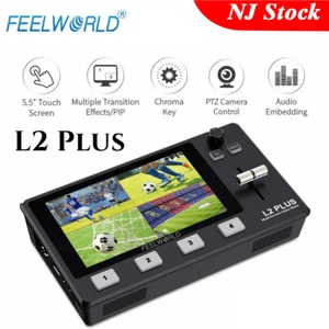 US FEELWORLD L2 Plus 5.5" Live Streaming Switcher Full HD Touch Screen 4 HDMI - Picture 1 of 12