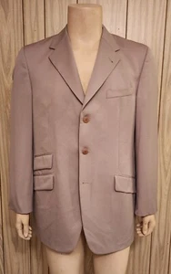 Versace sport coat 42R tan wool 1980s - Picture 1 of 10