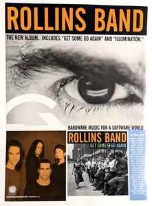 ROLLINS BAND / DIO 2000 GET SOME GO AGAIN / MAGICA LP / ÁLBUM REVISTA ANUNCIO IMPRESO - Imagen 1 de 2