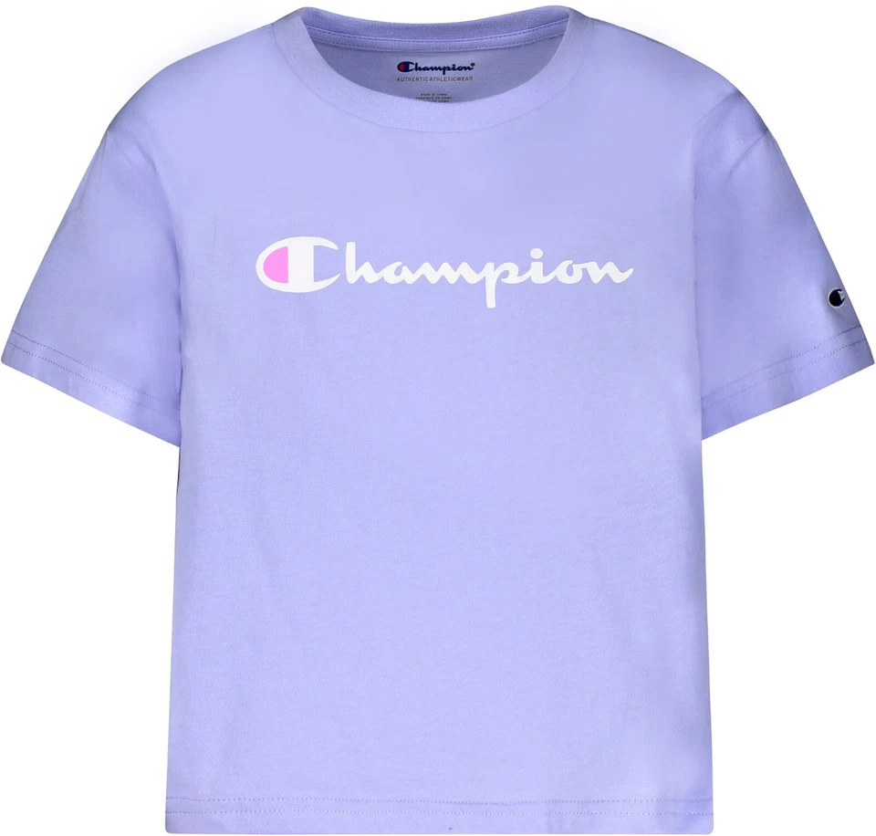 Nueva con etiquetas Camiseta Champion Niñas Gráfico Sólido Land Ice Purple Talla Grande $20 4B175 Foto 1 de 1