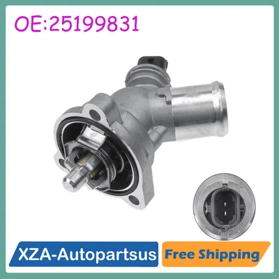 Thermostat Housing Assembly w/ Gasket for Chevrolet Spark 2013 2014 2015 L4 1.2L — 第 1/4 张图片
