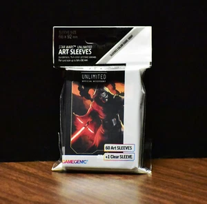 Gamegenic- Star Wars Unlimited: Art Sleeves - Kylo Ren - Picture 1 of 1