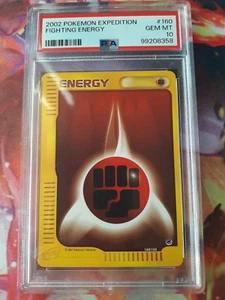 Pokemon TCG Expedition Fighting Energy #160 2002 PSA 10 Gem Mint - Bild 1 von 2