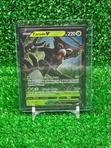 Tarjeta de juego de cartas coleccionables Pokémon Zarude V 016/172 Brilliant Stars casi nueva ultra rara - Imagen 1 de 1