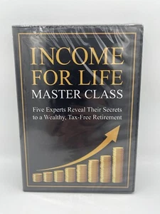 Income for Life Master Class DVD Secrets To A Wealthy Tax Free Retirement NEW - Picture 1 of 2