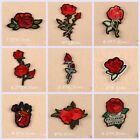 11pcs/set New Jeans T-shirt Craft Applique Patch Flowers Embroidered Sew/Iron on