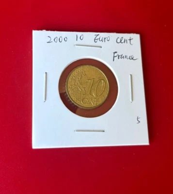 2000 10 EURO CENT FRANCE COIN - NICE WORLD COIN !!! - Image 1 of 2