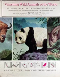 Vanishing Animals of the World by Richard Fitter / 1968 Illustrated Hardcover - Picture 1 of 1