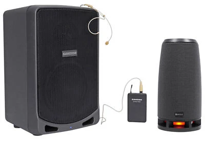 Altavoz PA DJ SAMSON XP106WDE 6" Recargable Bluetooth + Auriculares + RockShip Foto 1 de 4