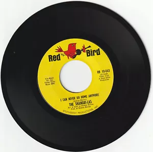 SHANGRI-LAS 45 rpm record I CAN NEVER GO HOME ANYMORE - Picture 1 of 1