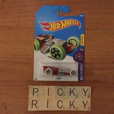 Hotwheels Z-Rod 233/365 - HW Glow Wheels 2/10 - Mattel/2015 - Image 1 of 3