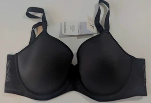 NWT CHANTELLE PURE LIGHT SPACER BLACK UNDERWIRE BRA 32DDD OR 32F STYLE 10M7 - Picture 1 of 2
