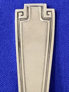 Etruscan Greek Key Pattern Sterling Silver 5 7/8" Spoon 25 Grams by Gorham - Picture 1 of 12