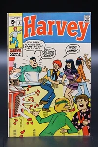 Harvey (1970) #1 Stan Goldbery Cover Marvel Teen Humor Archie-Like Bronze FN+ - Picture 1 of 3
