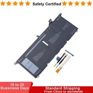 DXGH8 Battery for Dell XPS 13 9370 9380 Latitude 3301 G8VCF 0H754V 52WH 7.6V - Picture 1 of 6