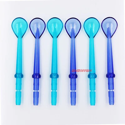 Puntas limpiadoras de lengua de 6 piezas para irrigador Waterpik Water Flosser V300 V400 V600 V660 Foto 1 de 2