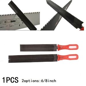 6/8 Saw Files Hand Saw For Sharpening And-Straightening Diamond Shaped Files