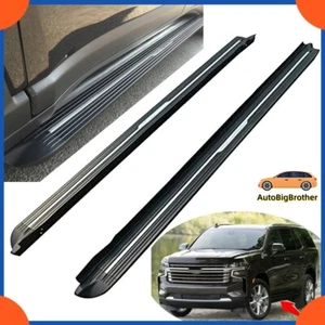Fits for Chevrolet Tahoe 2021 2022 2023 2024 Side Steps Pedal Running Nerf Bar - Picture 1 of 9