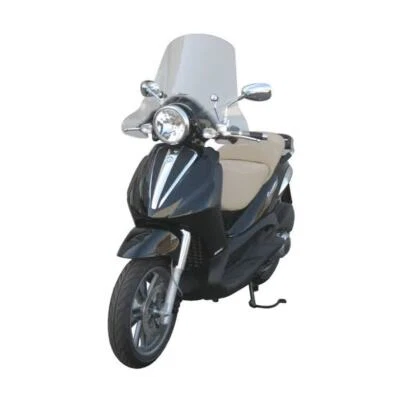 PARABREZZA FABBRI TRASPARENTE TOP ALTO PIAGGIO 500 BEVERLY CRUISER 2007-2012 - Immagine 1 di 3