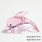 Miniature Dolphin Fish Figurine Glass Crafts Ornaments Creative Cute Sea Animals