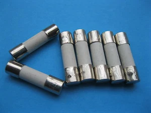 100 Pcs Ceramic Fuse 4A 250V 5mmx20mm Fast Blow 5x20mm New - Picture 1 of 3