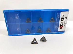 KYOCERA Ceratip TPMT 222HQ TPMT110308HQ New Carbide Inserts Grade TN60 10pcs - Picture 1 of 2