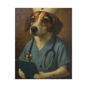 🧩 Individuelles Haustier Job Puzzle - Lustiges personalisiertes Tier Karriere Geschenk für Haustierliebhaber - Bild 1 von 4