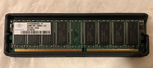 NANYA 256MB MEMORY BOARD NT256D64S88A0G-7K DDR-266MHz-CL2 PC2100U-20330 - Picture 1 of 5