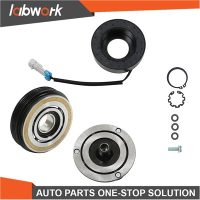 Комплект муфты компрессора кондиционера Labwork для 2000-12 13 Chevrolet Silverado 1500 5,3 л - Изображение 1 из 4