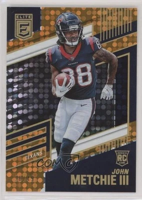 2022 Panini Donruss Elite Rookies Orange /49 John Metchie III #126 Rookie RC - Image 1 of 2