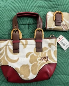 Vintage NEU MIT ETIKETT ROXY QUICKSILVER KLEINE HANDTASCHE BEUTELTASCHE HANDTASCHE STRAND TROPISCH MIT GELDBÖRSE Y2K - Bild 1 von 3