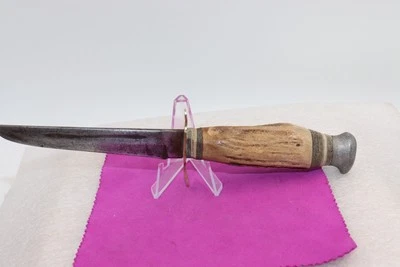 Vintage 460 Stag Handle Hunting Knife - Image 1 of 4