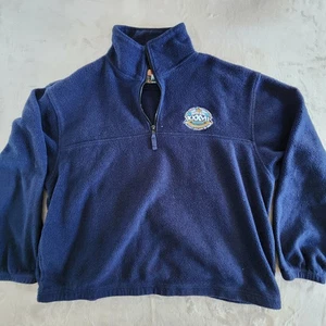 Superbowl XXXVII 2003 Tampa Bay Bucs Fleece 1/2 Zip Navy Sweatshirt - Herren XL - Bild 1 von 22
