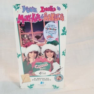 You’re Invited to Mary-Kate and Ashley’s Christmas Party VHS 1997 New Sealed - Imagen 1 de 13