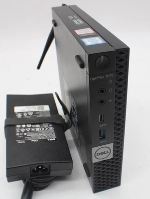 Dell Optiplex 7070 MFF - W11 Pro, 256GB NVMe, 16GB RAM, Intel Core i7-9700 - Image 1 of 4