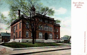 POSTKARTE HOFHAUS BROCKTON MASSACHUSETTS - Bild 1 von 2