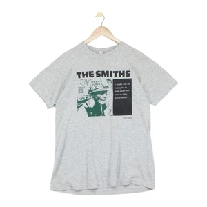 Vintage The Smiths T-Shirt Mens Size M Grey 80s Single Stitch Meat Is Murder - Picture 1 of 15
