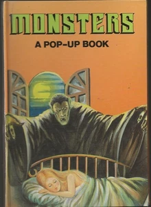MONSTERS A Pop-Up Book. Ottenheimer 1987. Mummy, Dracula, Frankenstein, Zombie - Picture 1 of 1