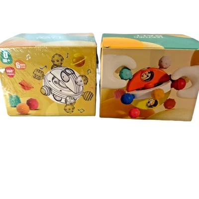 Детская сенсорная игрушка для прорезывания зубов Монтессори захватывающая деятельность яркие цвета лот из 2 - Изображение 1 из 4