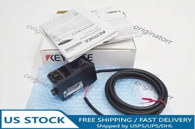 Keyence FD-XA1 Clamp-On Type Flow Sensor FD-X Series Controller Tested & Working - Image 1 of 4