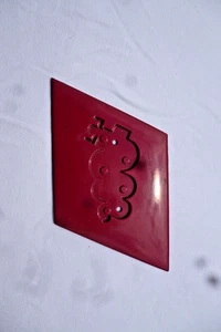 105265940301 Säulenplatte für Biscione-Emblem, hinten links, Giulia Nuova Super - Bild 1 von 4