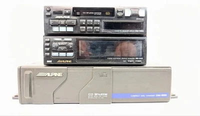 Alpine CHM-S600 ERE-G145 TDM-7532J Only power Tested OK Used  - Image 1 of 4