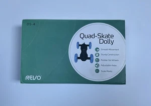 Revo Quad Skate Tabletop Dolly mit Skalenmarkierungen für Bewegungsfotografie - Bild 1 von 10